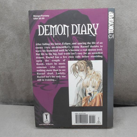 Demon Diary Vol 2 English Manga Kara/Jee-Hyung Lee 2003 Yaoi Tokyopop - Picture 2 of 8